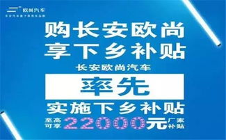 汽车下乡补贴政策详解，了解你的权益与补贴额度