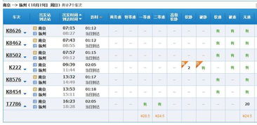扬州到南京的汽车票价分析与比较