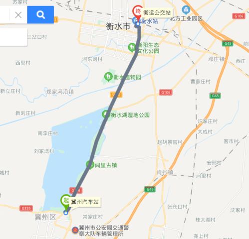 河北省衡水中部的美景，从衡水到景县的便捷交通