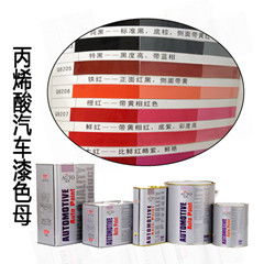 汽车漆色母的种类与选择