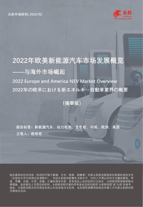 汽车市场报告概览