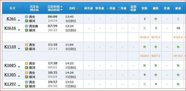 阜阳到银川的汽车票价解析