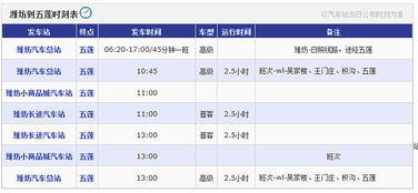 潍坊至莱芜汽车票价分析