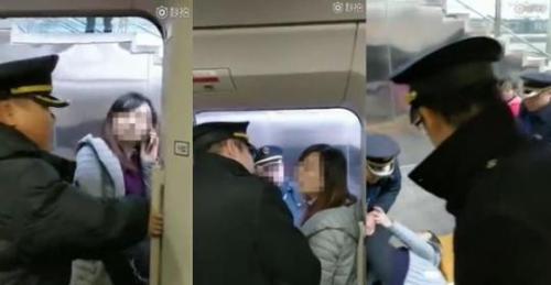 官方通报女子伸腿阻止高铁关门，警方已介入调查
